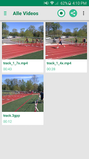 Giao diện ứng dụng Fast & Slow Motion Video tool