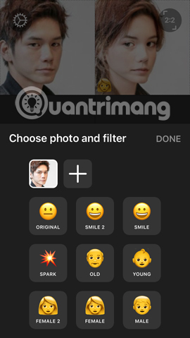 Chọn bộ lọc cho hình ảnh Chọn bộ lọc cho hình ảnh