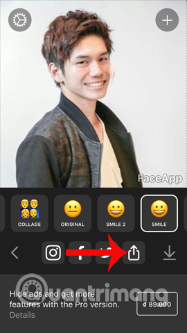 Chia sẻ hình ảnh trên Facebook, Twitter