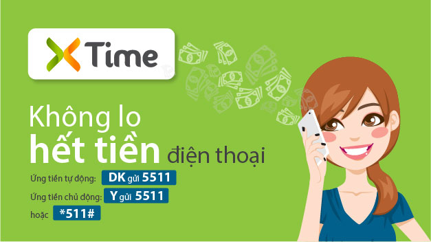 Dịch vụ ứng tiền XTime Viettel