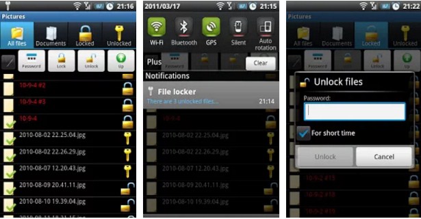Bảo vệ tập tin bằng mật khẩu trên Android
