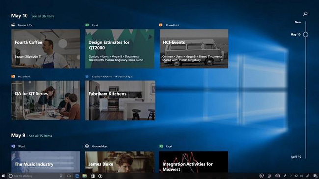 Windows 10 Fall Creators Update Timeline