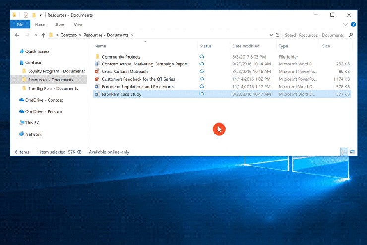 OneDrive Files on Demand