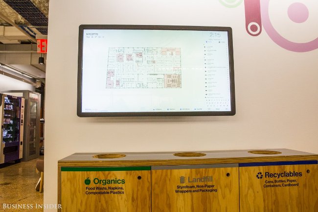 Sơ đồ chỗ ngồi của nhân viên Facebook