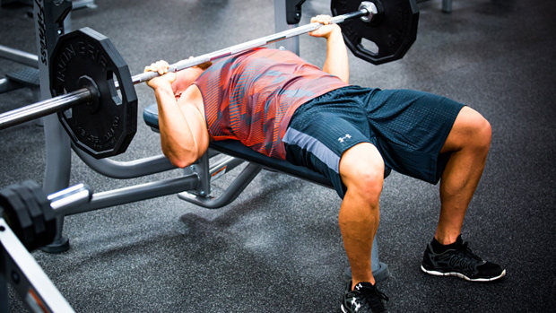 Đẩy tạ nằm  Đẩy tạ nằm