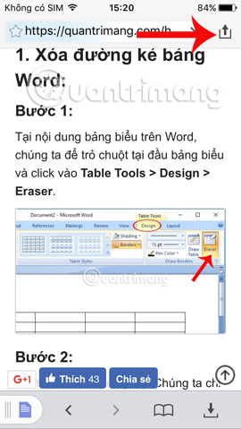 Lưu nội dung trang web 