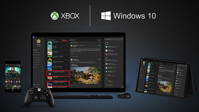 Windows 10 có hỗ trợ game Xbox