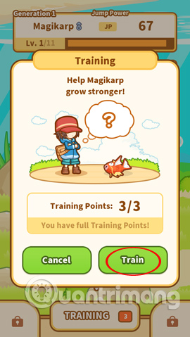 Bài tập huấn luyện Magikarp