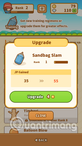 Nâng cấp đồ tập 