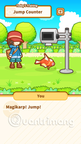 Bài tập bật nhảy cho Magikarp