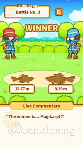 Kết quả của trận đấu