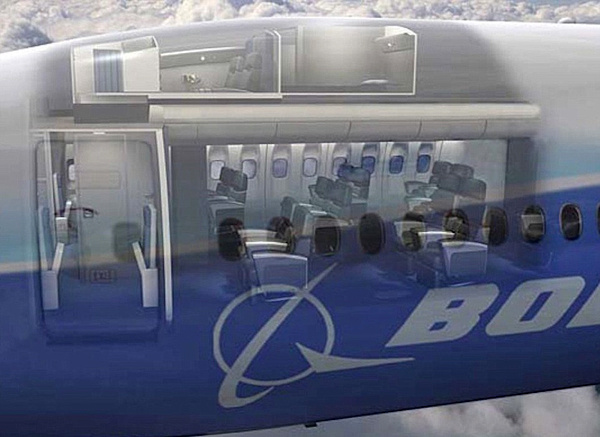 Tiếp viên có khoang bí mật để ngủ nghỉ trên máy bay  Tiếp viên có khoang bí mật để ngủ nghỉ trên máy bay