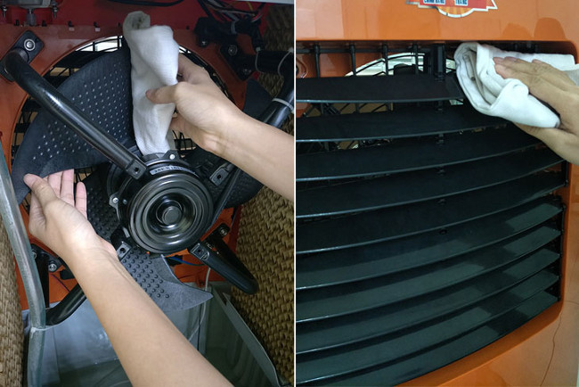 Nên vệ sinh quạt điều hòa thường xuyên Nên vệ sinh quạt điều hòa thường xuyên