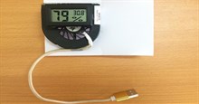 Chế quạt tản nhiệt hiệu quả cho Laptop V2, có hẳn đồng hồ nhiệt độ hiện thị chỉ với 60.000 đồng