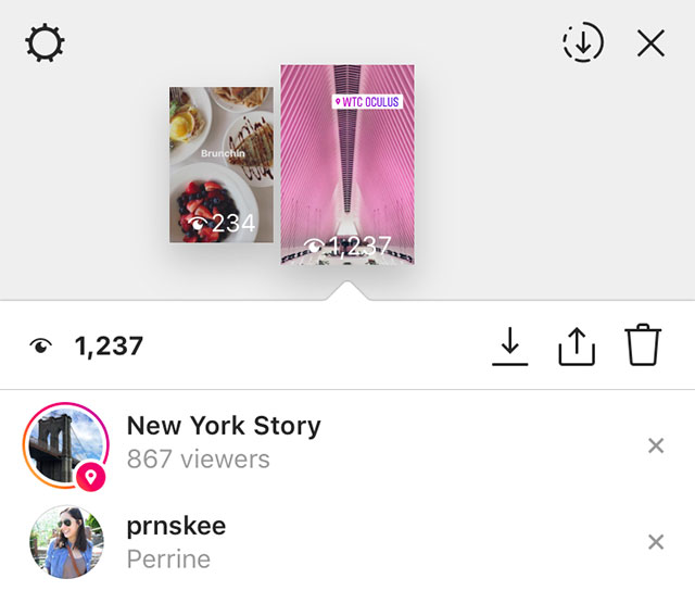 Xem lượt view khi Story được đăng Xem lượt view khi Story được đăng