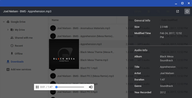 Xem các file trước khi mở Xem các file trước khi mở
