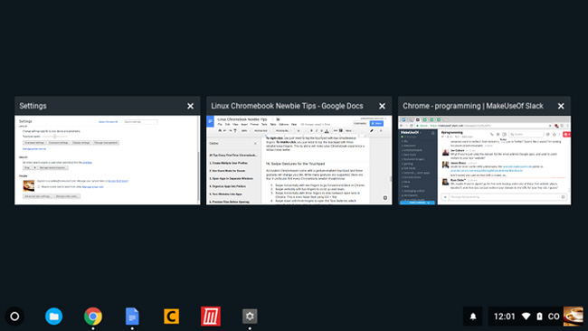 Lướt web bằng cách vuốt touchpad  Lướt web bằng cách vuốt touchpad