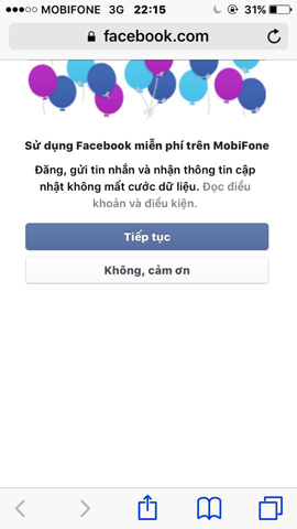 Facebook Basic lướt Facebook iPhone miễn phí