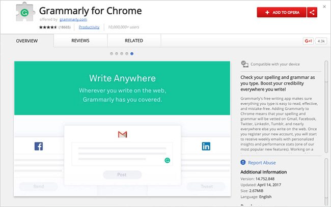 Thêm tiện ích của Chrome vào Opera Thêm tiện ích của Chrome vào Opera
