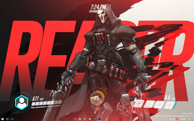Giao diện hình nền game Overwatch 