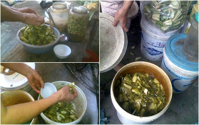 Vật dụng muối không đảm bảo 