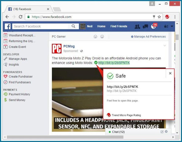 Trend Micro bảo mật Facebook Trend Micro bảo mật Facebook