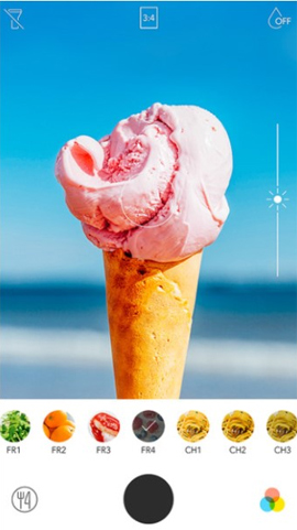 Foodie bộ lọc chụp ảnh đồ ăn