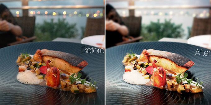 Fotorus chụp ảnh đồ ăn