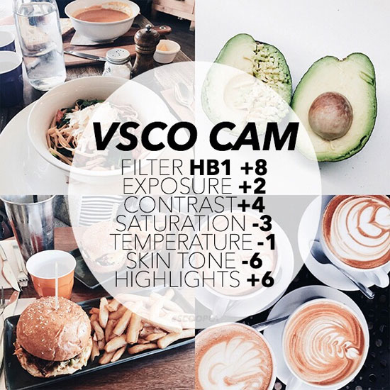 Những quy tắc chụp ảnh VSCOCam