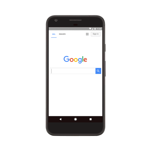 Kết quả tìm kiếm trên Google Search