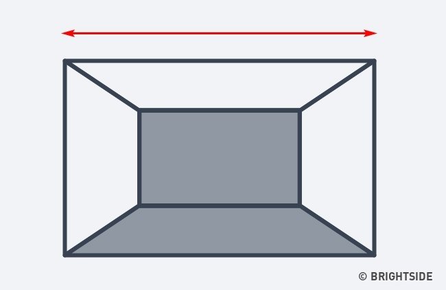Chọn cùng một màu cho bức tường phía sau và sàn nhà  Chọn cùng một màu cho bức tường phía sau và sàn nhà