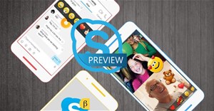 Trải nghiệm một số tính năng trên Skype Preview phiên bản mới