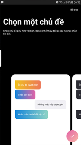 Chọn giao diện màu sắc cho Skype