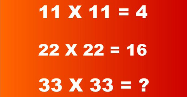 33x11 Math Cùng nhau thử sức với bài toán 33x33 bằng bao nhiêu? - QuanTriMang.com