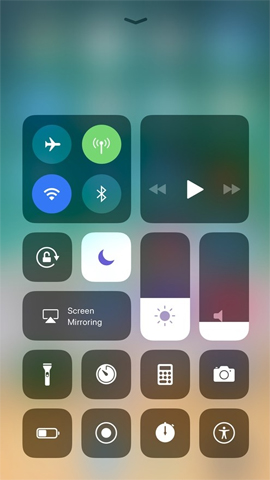 Thay đổi Control Center iOS 11