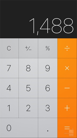 Giao diện bảng tính cũ iOS 10
