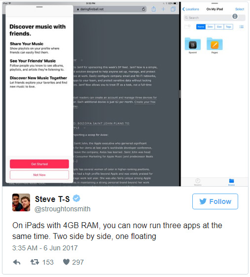 iPad Pro với 4GB RAM iPad Pro với 4GB RAM