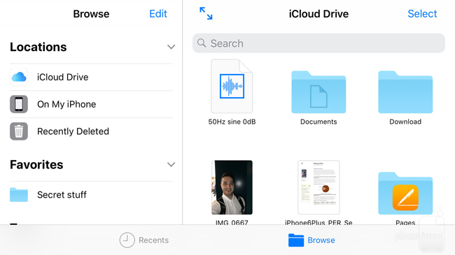 Chế độ xem dạng thư mục trên iPad Chế độ xem dạng thư mục trên iPad