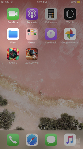 Biểu tượng ứng dụng Files trên iOS 11