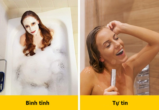 Cách tắm cũng thể hiện về con người bạn