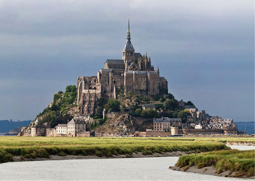 Lâu đài Mont Saint Michel, Pháp