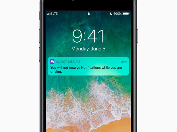 Chế độ Do Not Disturb While Driving