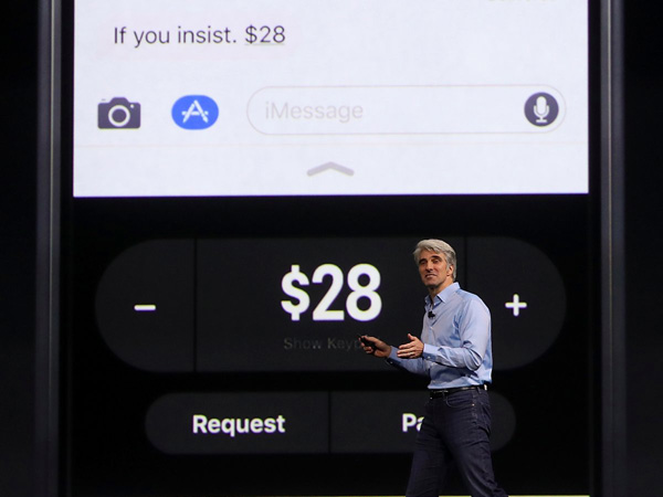 Chuyển tiền qua tin nhắn với Apple Pay và ứng dụng Venmo