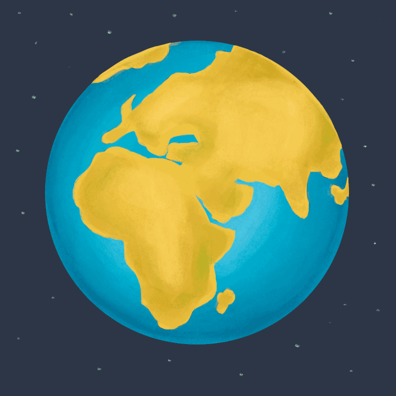 Tất cả nước trên Trái đất sẽ tập trung thành 2 đại dương và 1 lục địa mới