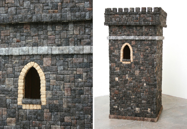 Lâu đài làm bằng tóc 