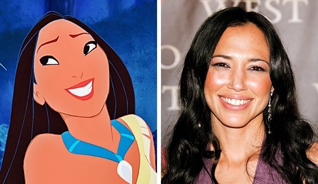 Pocahontas và Irene Bedard