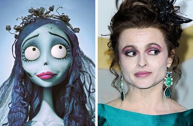 Emily và Helena Bonham Carter