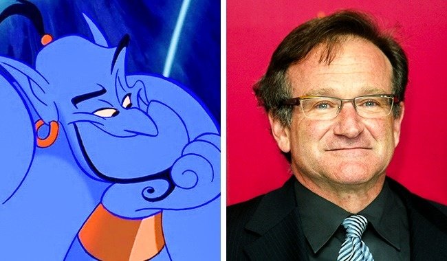 Genie và Robin Williams