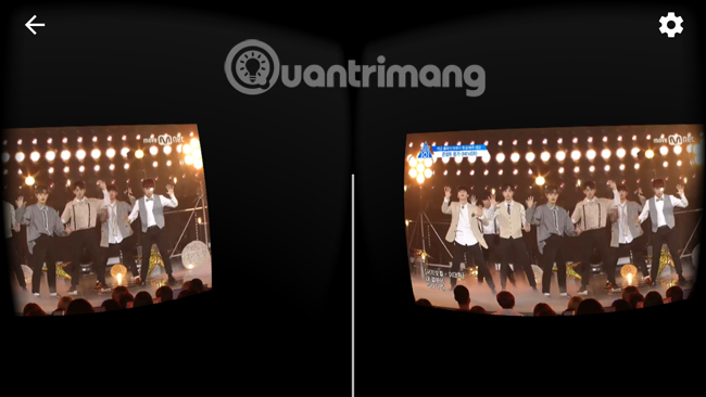 Sử dụng kính VR xem video Youtube