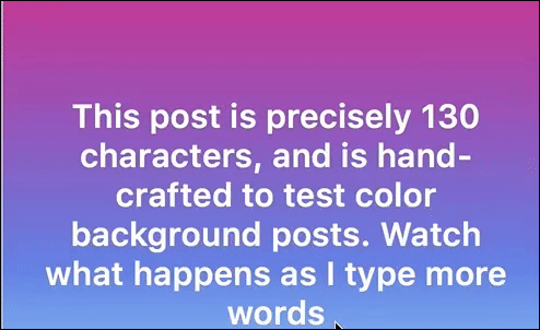 Tạo một status ngắn hơn 130 kí tự trên Facebook Tạo một status ngắn hơn 130 kí tự trên Facebook